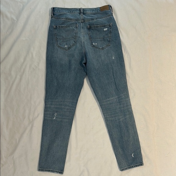 Trendy Ripped Blue Jeans - Picture 5 of 7